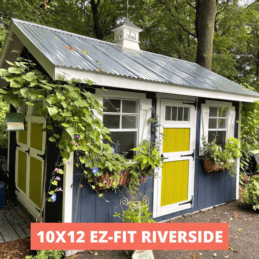 EZ-Fit Riverside Shed Kit - QUICK-SHIP