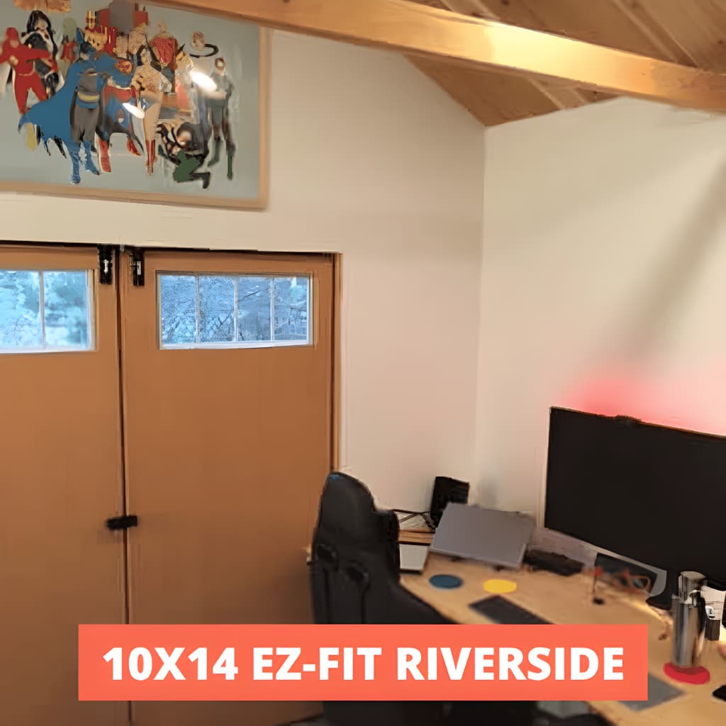 EZ-Fit Riverside Shed Kit - QUICK-SHIP