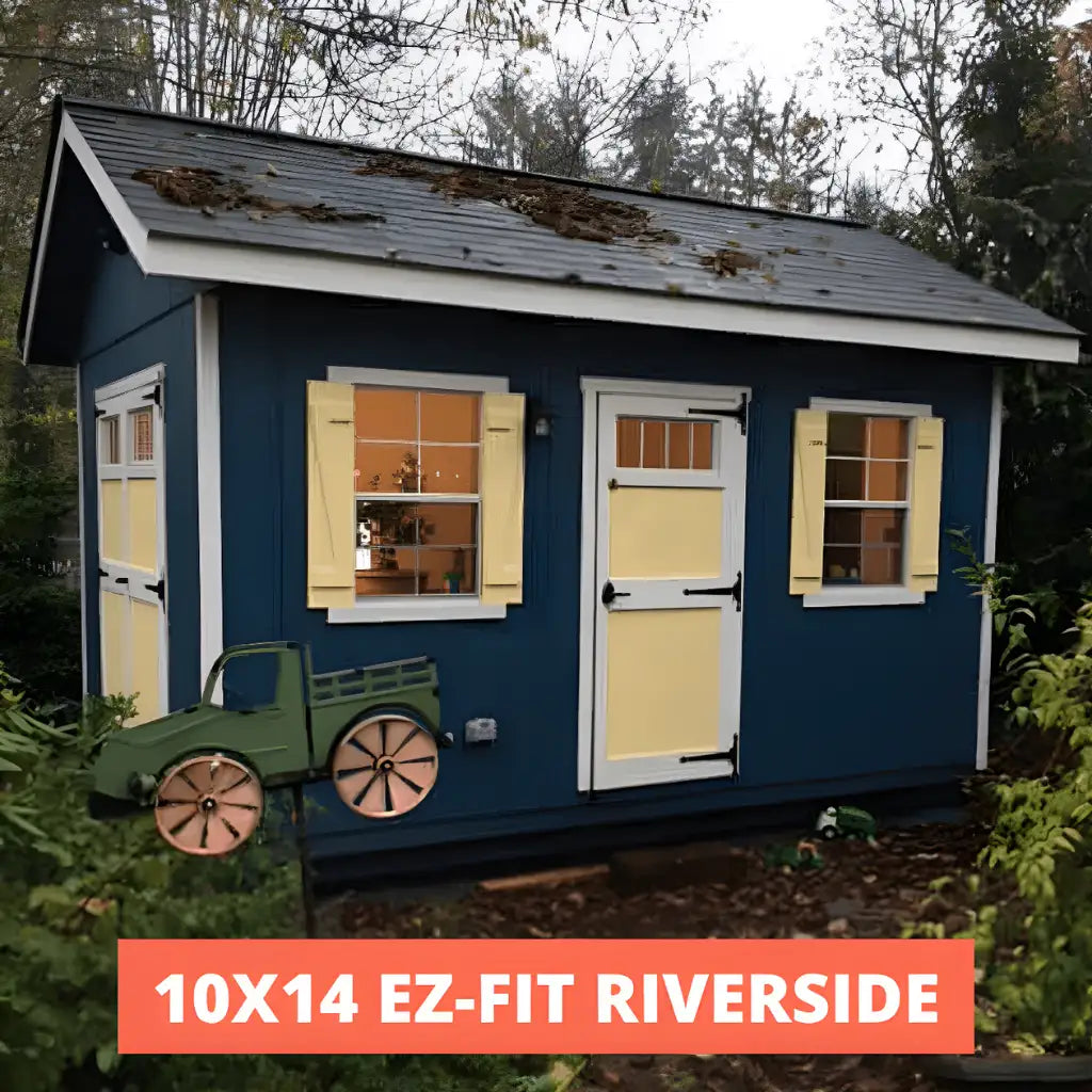 EZ-Fit Riverside Shed Kit - QUICK-SHIP