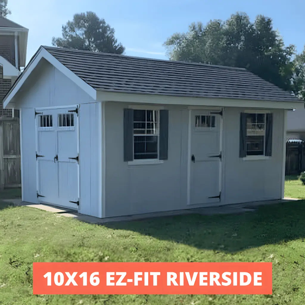 EZ-Fit Riverside Shed Kit - QUICK-SHIP