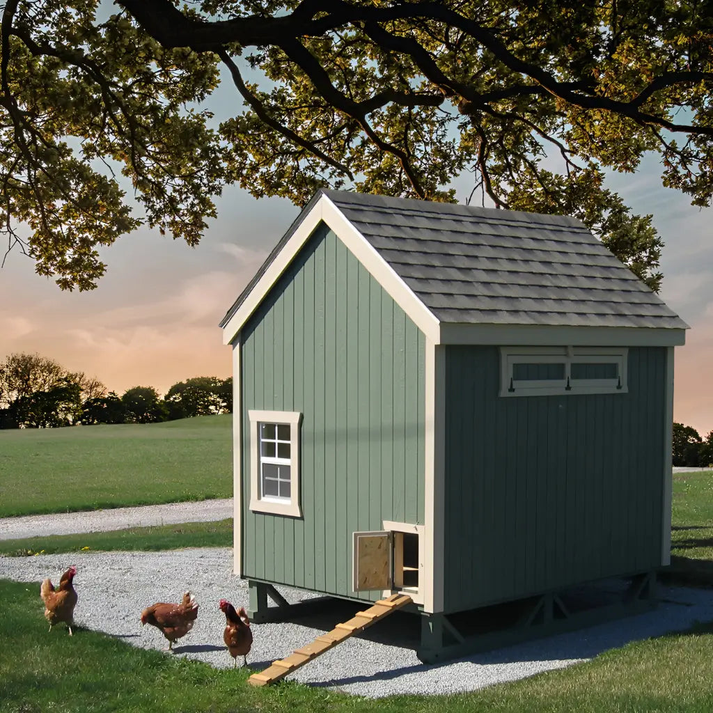 Little Cottage Co. Colonial Gable Chicken Coop