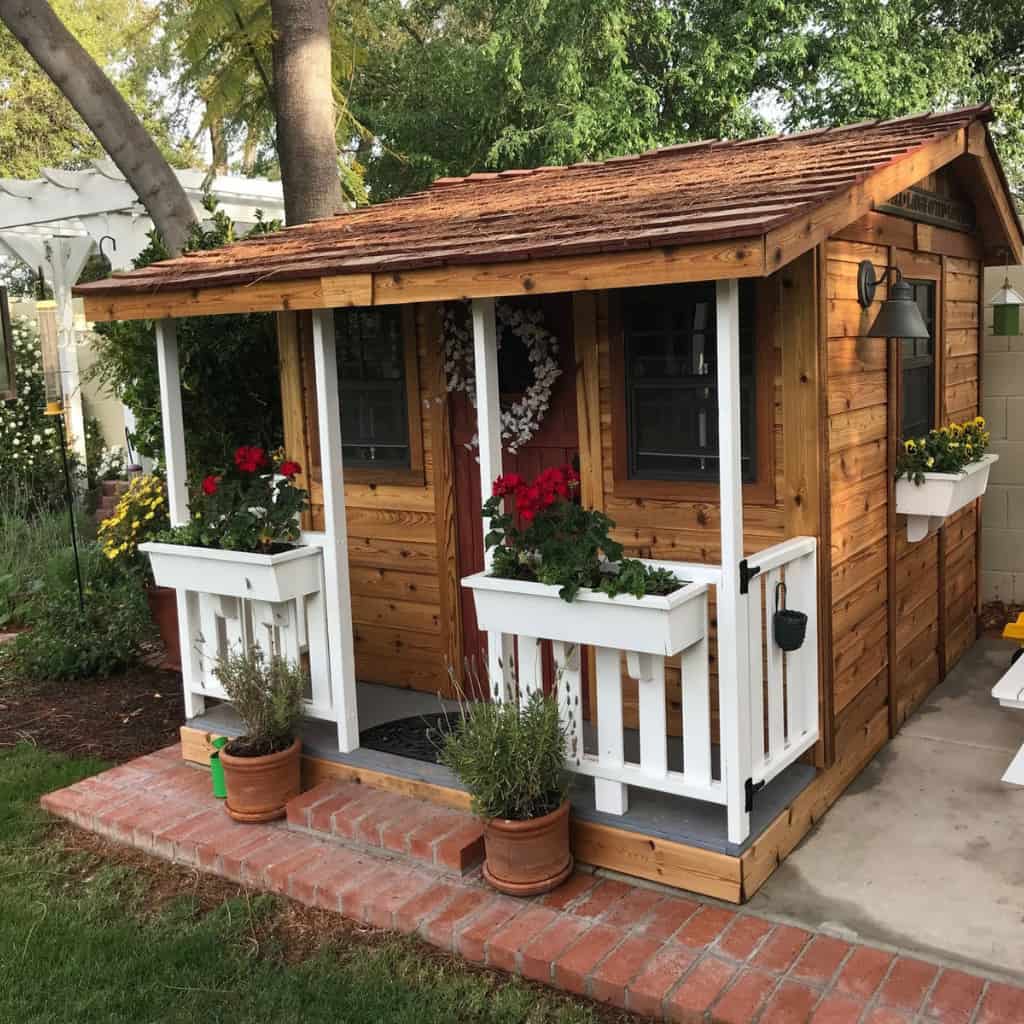 Outdoor Living Today 7x9 Cozy Cabin Playhouse Kit
