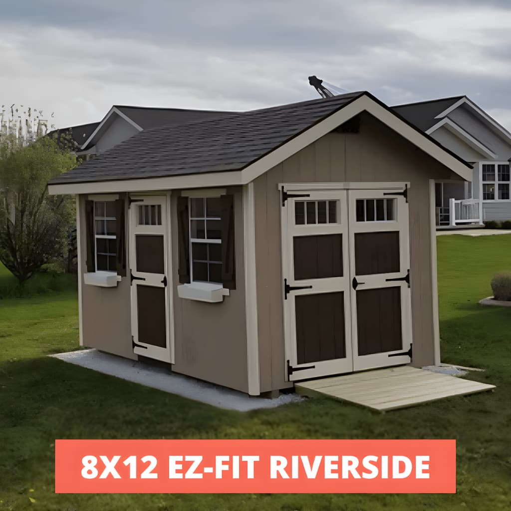EZ-Fit Riverside Shed Kit - QUICK-SHIP