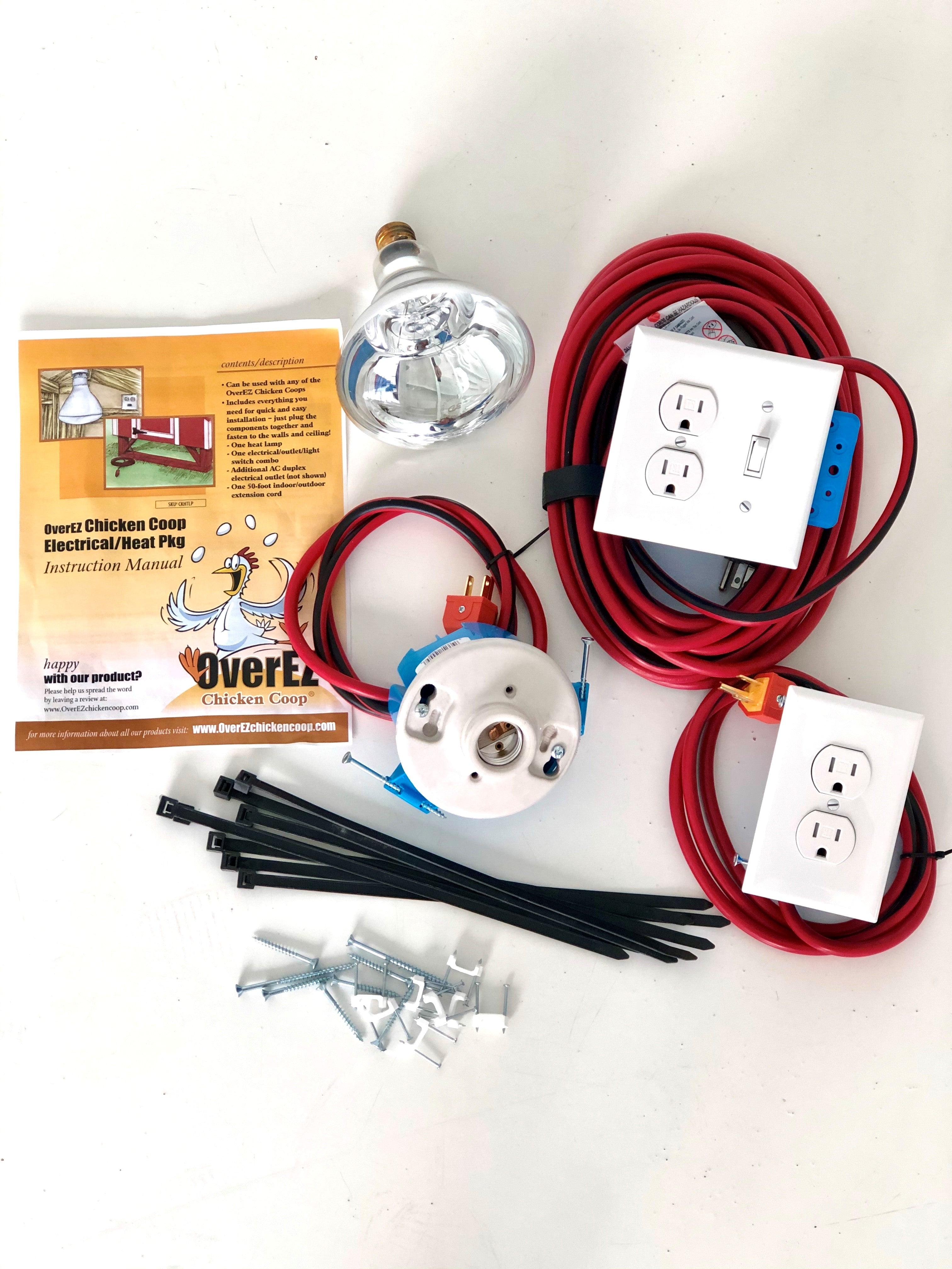 OverEZ Chicken Coop Medium Flock Bundle Pro