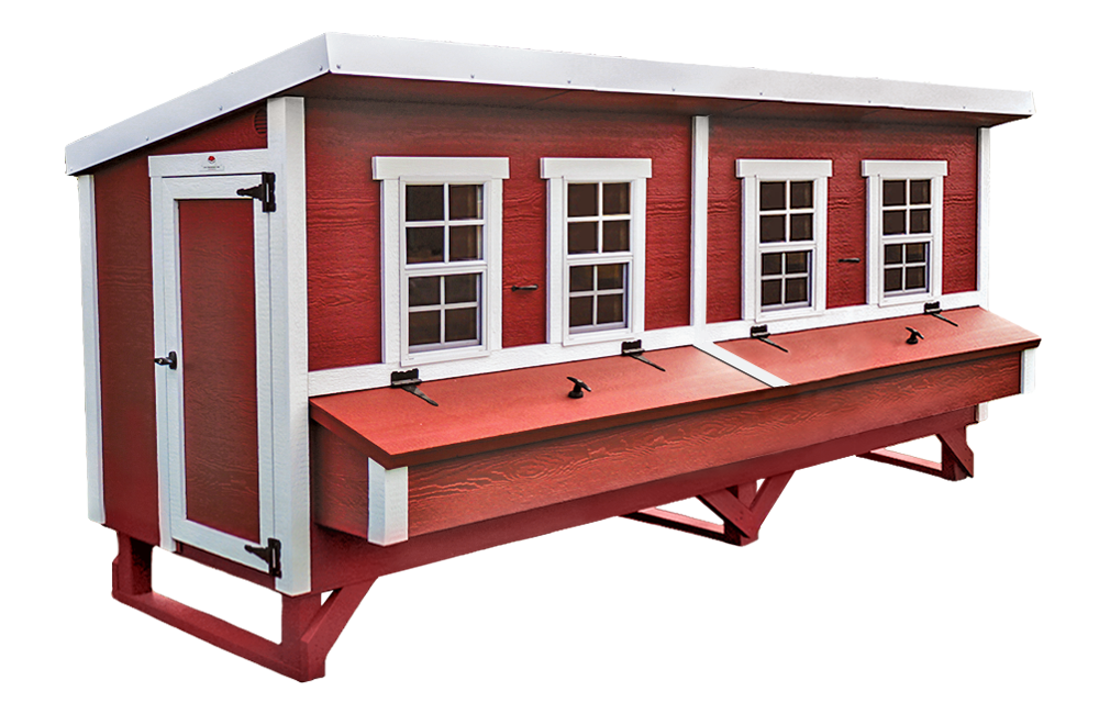 OverEZ Chicken Coop Jumbo Flock Bundle Basic