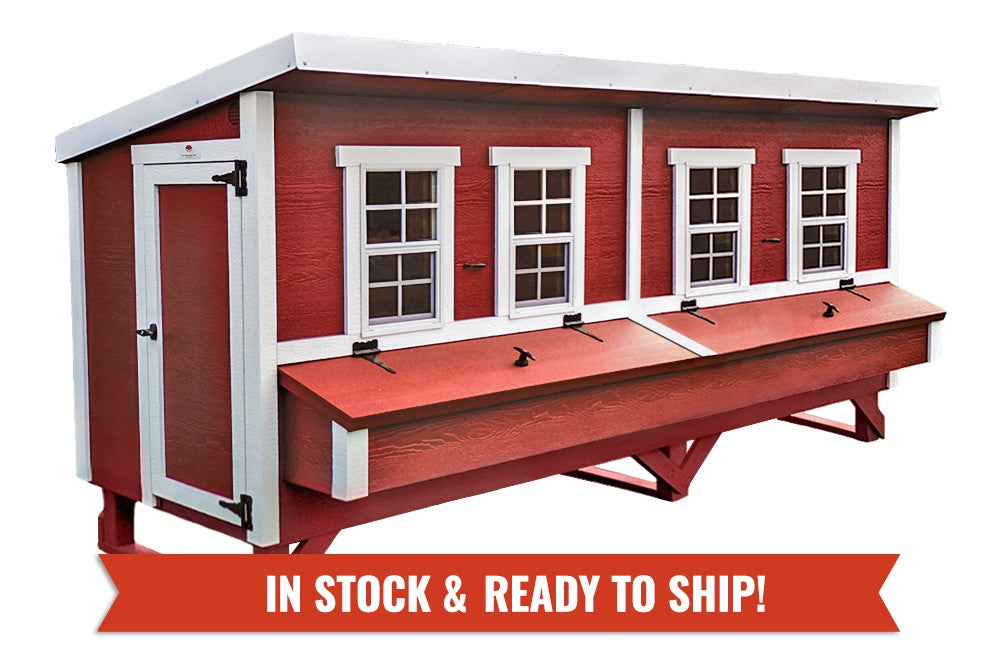 OverEZ Chicken Coop Jumbo Chicken Coop - Up to 30 Chickens