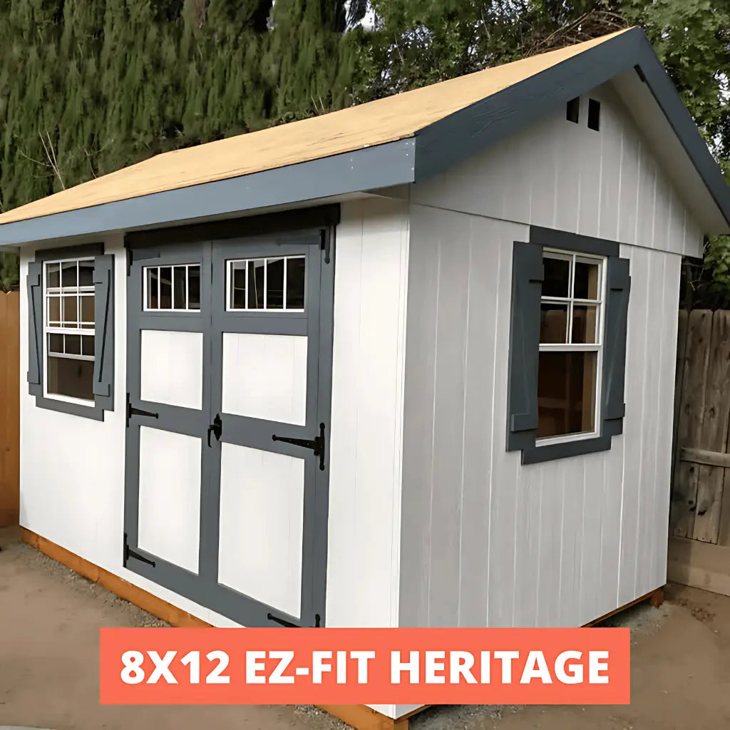 EZ-Fit Heritage Shed Kit - QUICK-SHIP