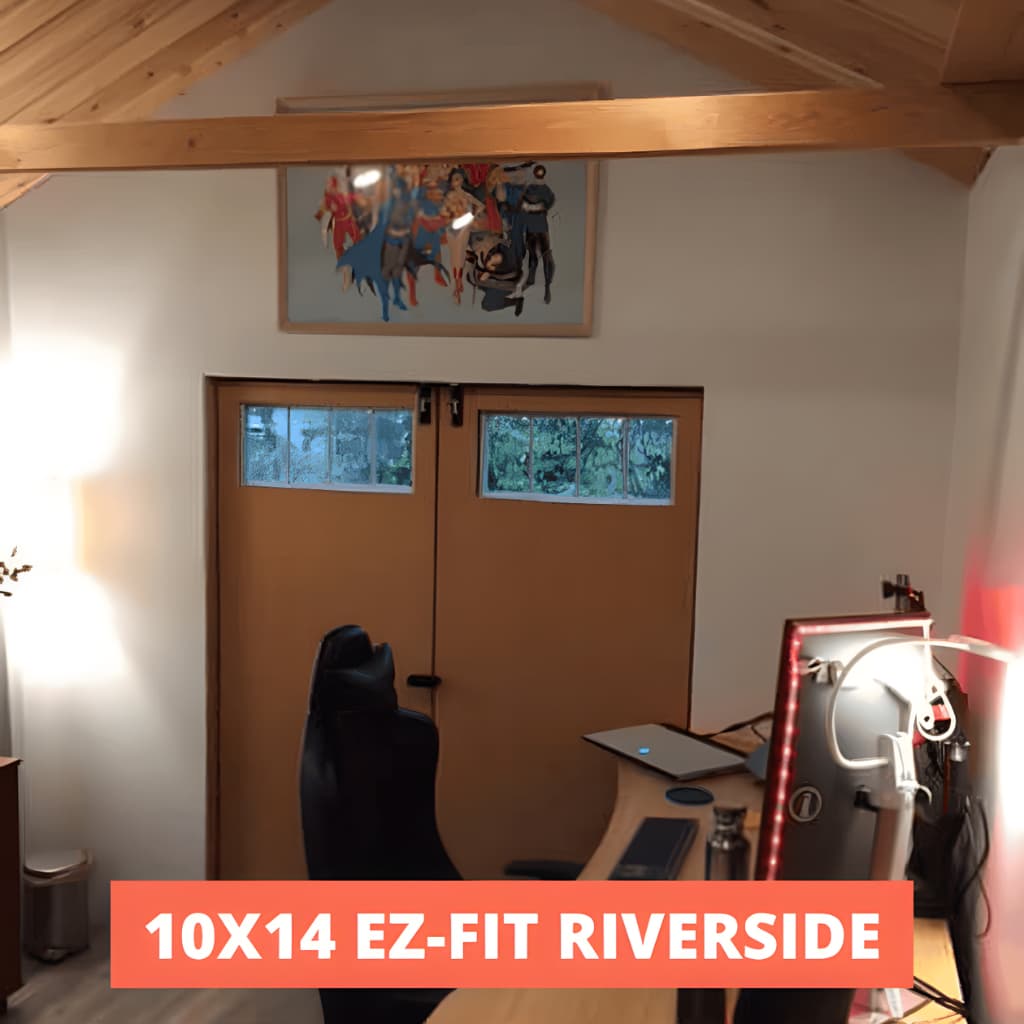EZ-Fit Riverside Shed Kit - QUICK-SHIP