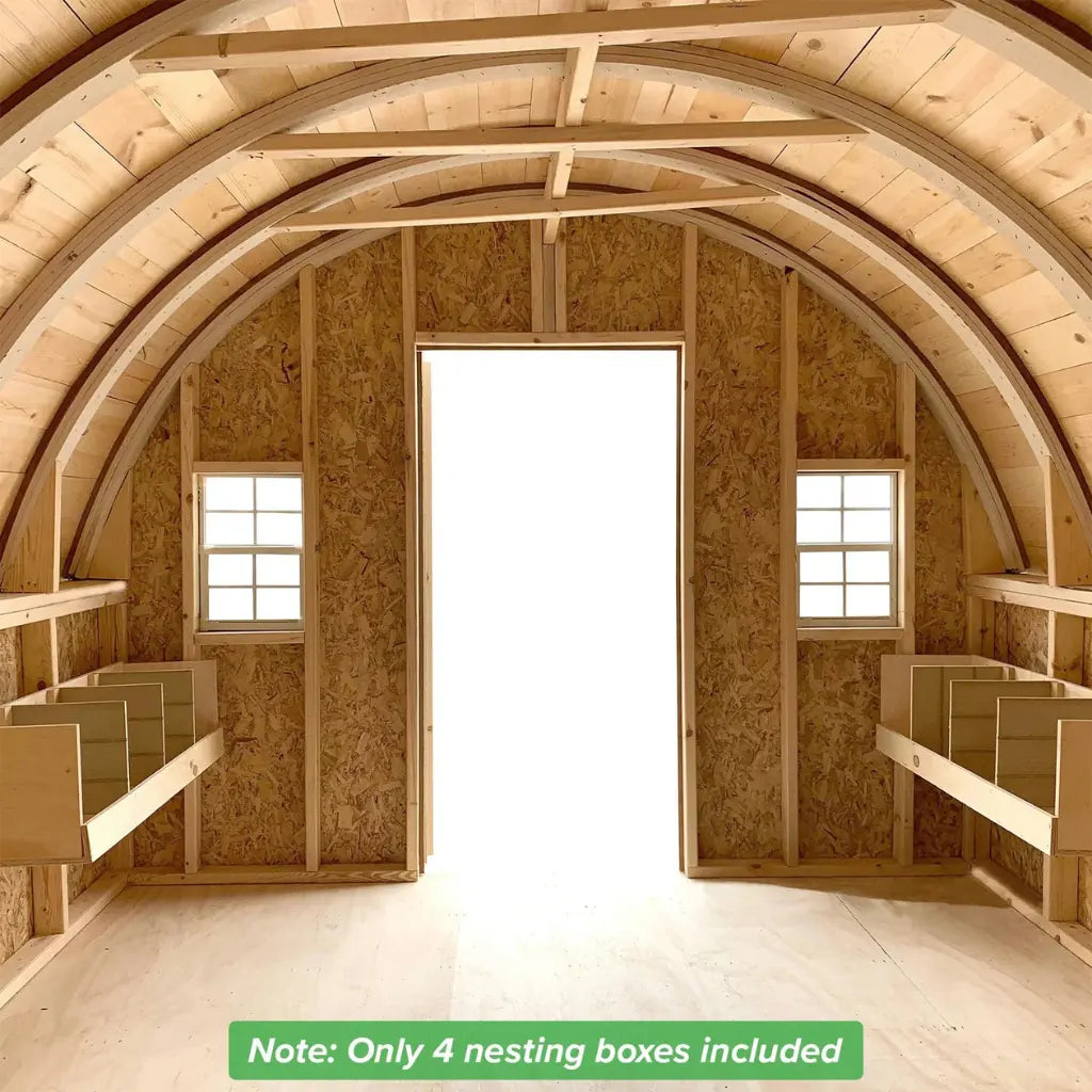 Little Cottage Co. Round Roof Chicken Coop Kit